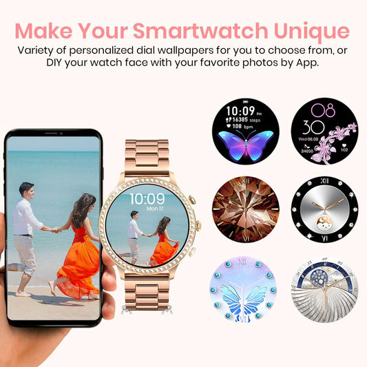 GEN 9 Smart Watch with Metal and Silicone Strap