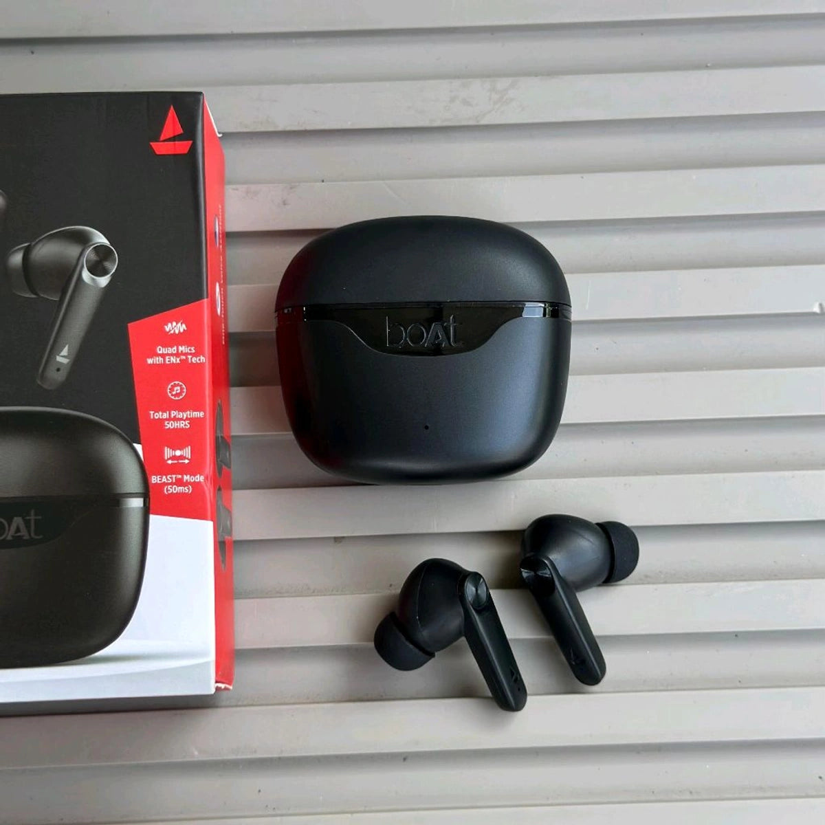 boAt Airdopes 207 TWS Earbuds with 50 hrs Playtime