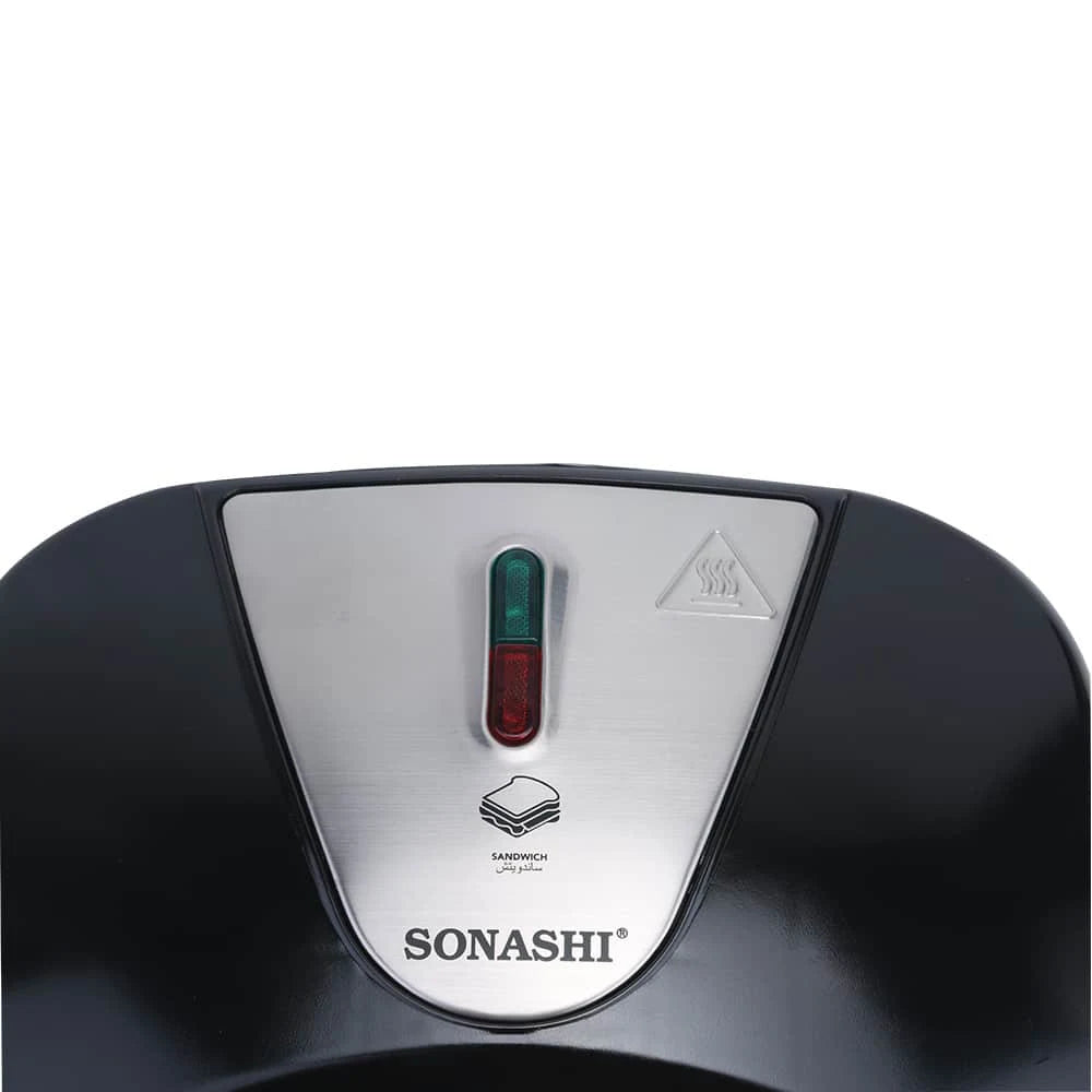 2 Slice Sandwich Maker with Non-Stick Plates