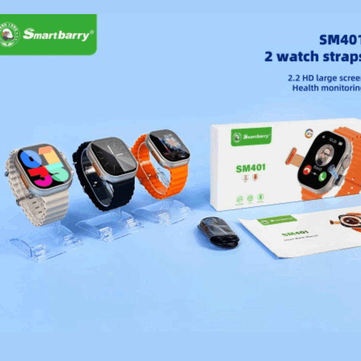 Smartbarry SM401 – Smart Watch 4G avec SIM