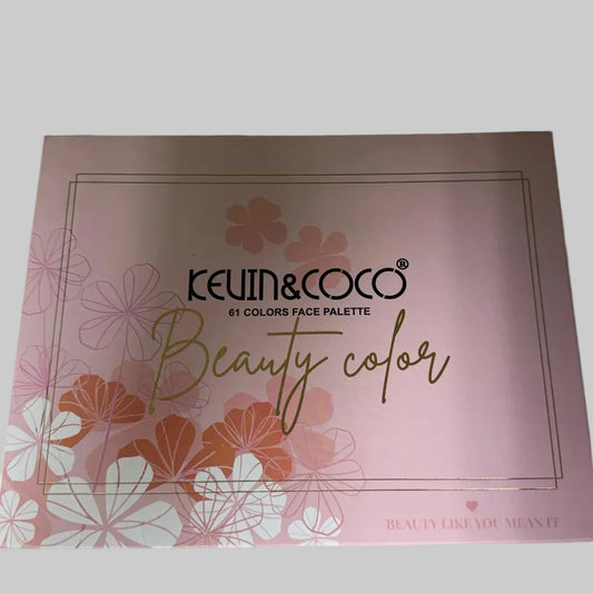 KEVIN & COCO 61 Colors Face Eyeshadow Palette