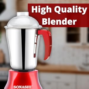 3-in-1 Mixer Grinder with Copper Motor