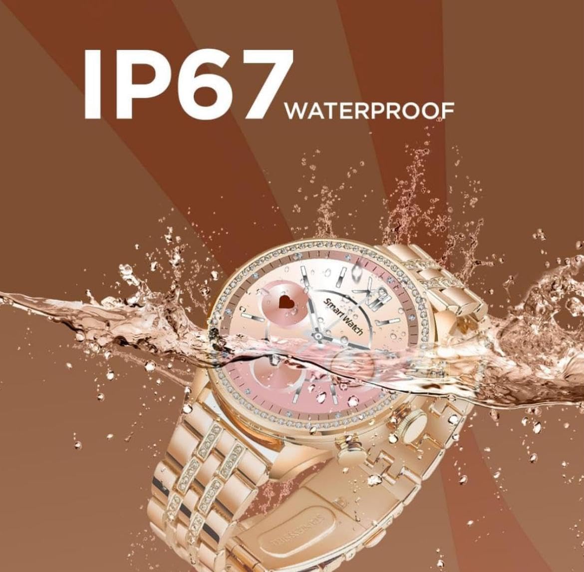 GEN 9 Smart Watch with Metal and Silicone Strap
