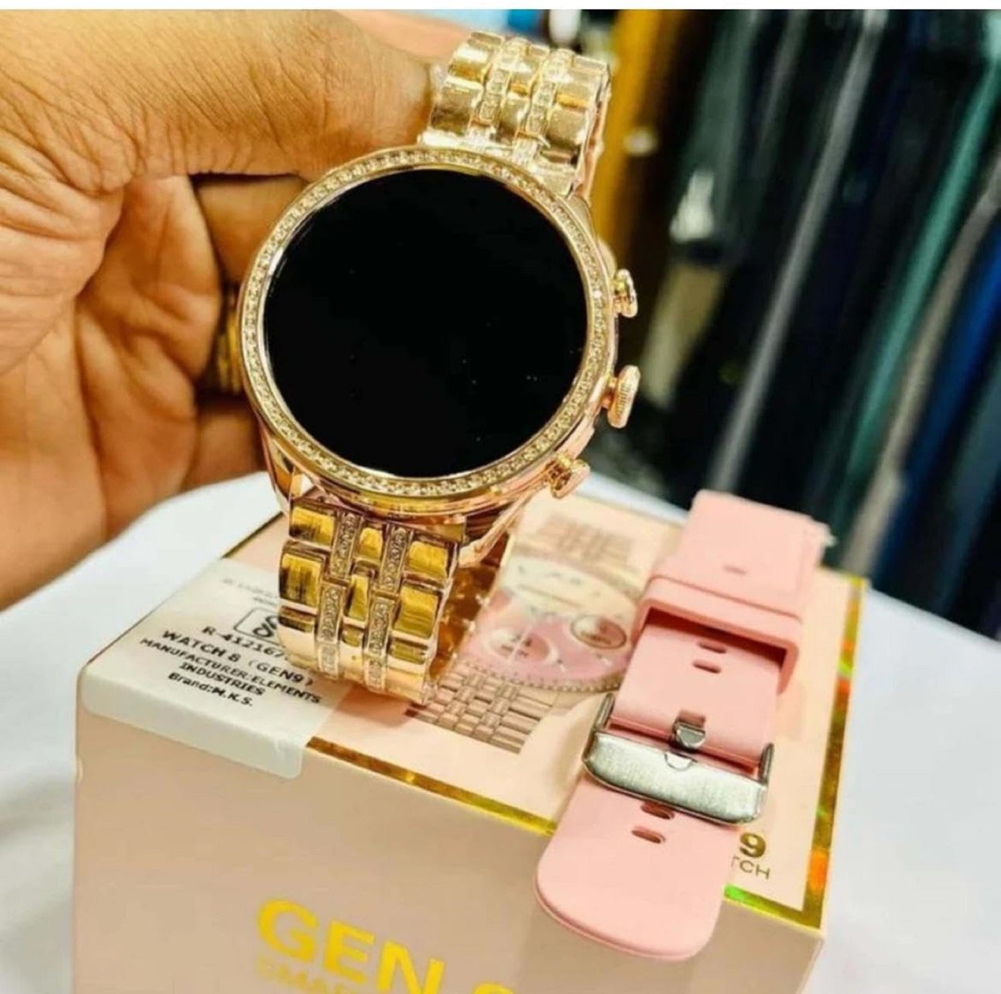 GEN 9 Smart Watch with Metal and Silicone Strap
