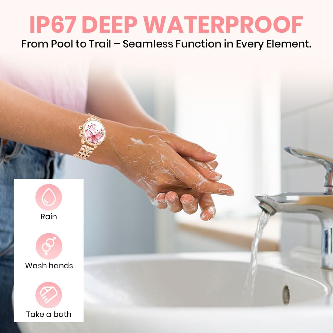 GEN 9 Smart Watch with Metal and Silicone Strap