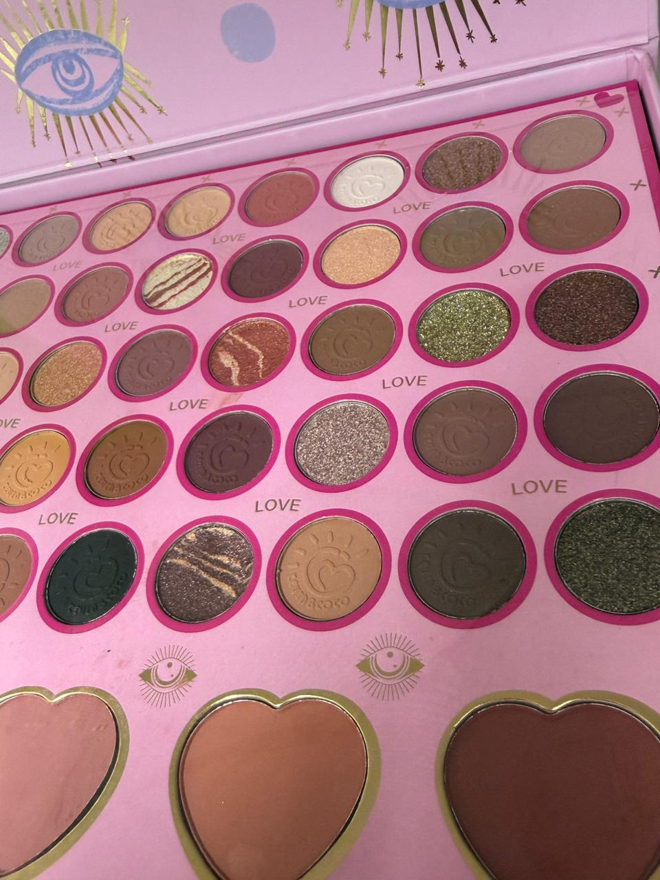 Kevin & Coco Moonlight 50-Color Eyeshadow & Cosmetic Set