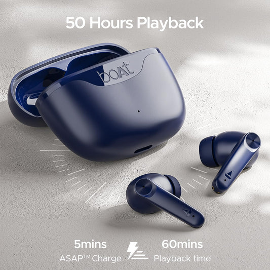 boAt Airdopes 207 TWS Earbuds with 50 hrs Playtime