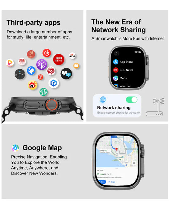 Clasico WS9 Smart Watch Ultra