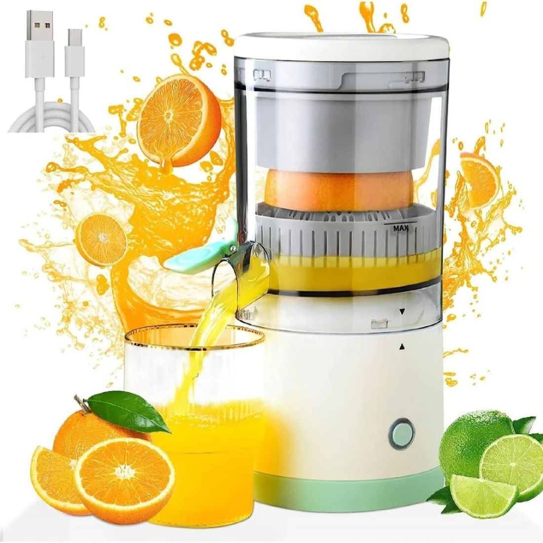 USB Rechargeable Electric Juicer