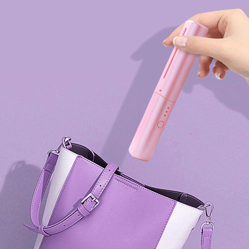 Rechargeable Mini Hair Straightener Comb