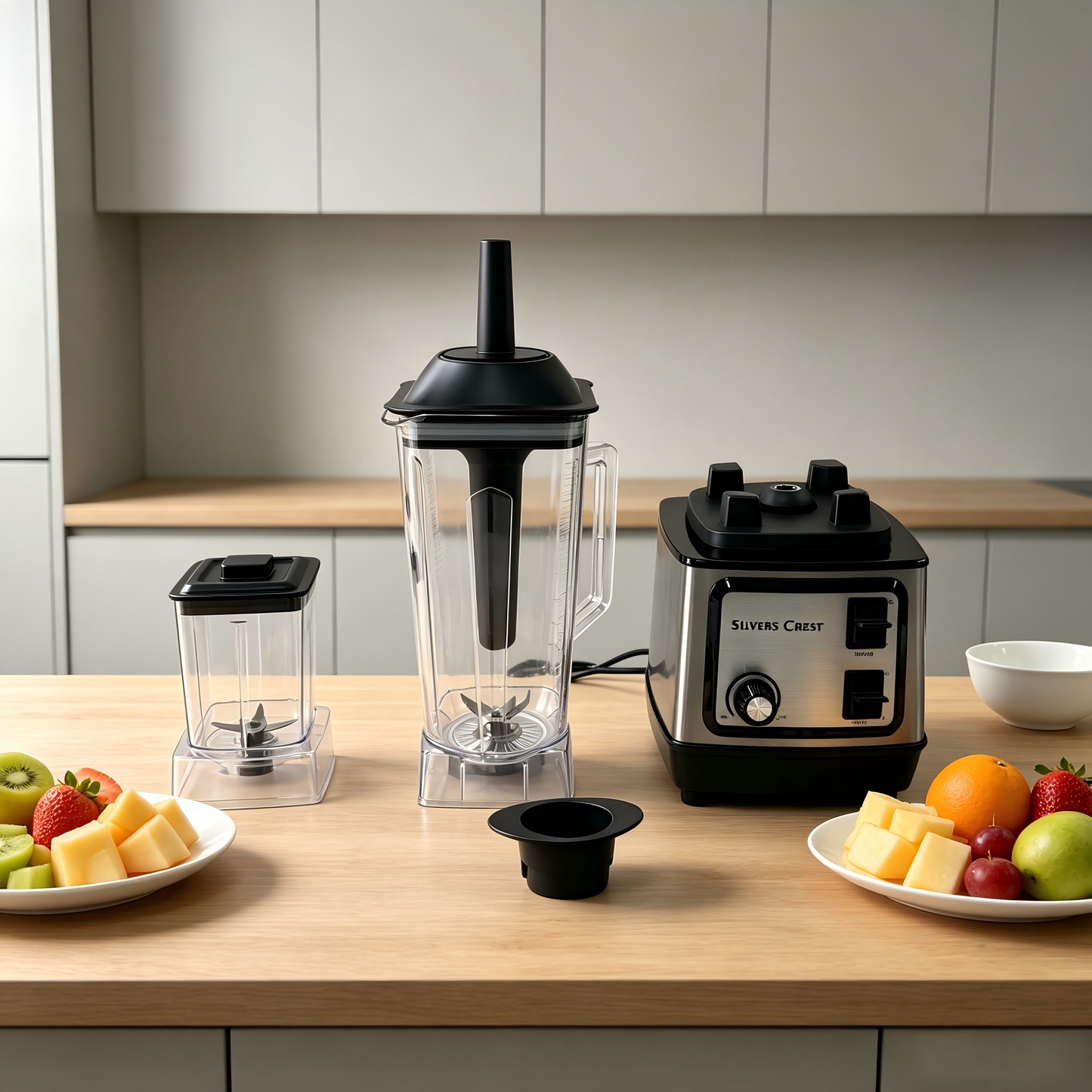 2 in 1 Blender Juicer Ice Crusher for Commercial & Household Use 2.5L Capacity