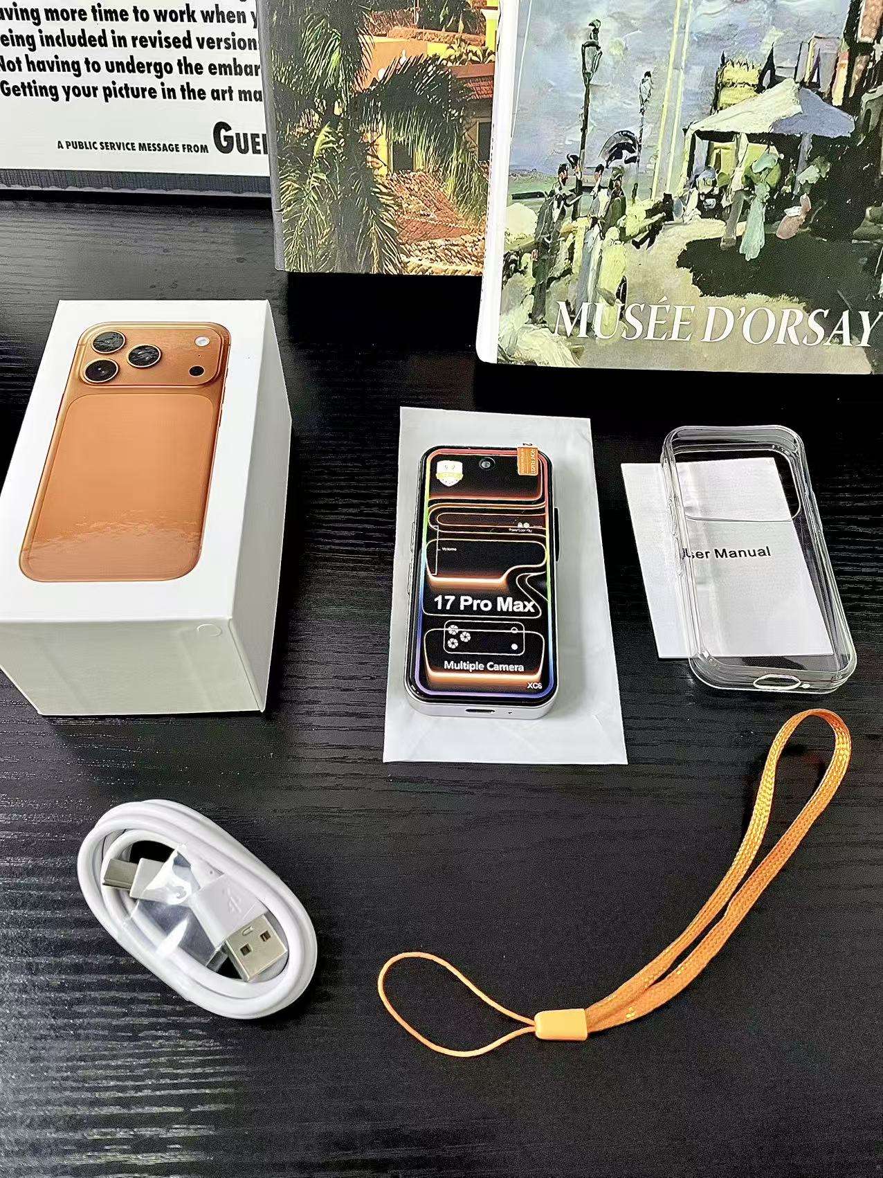 Mini iPhone 17 Pro Dual SIM Dual Standby Mini Touch Screen