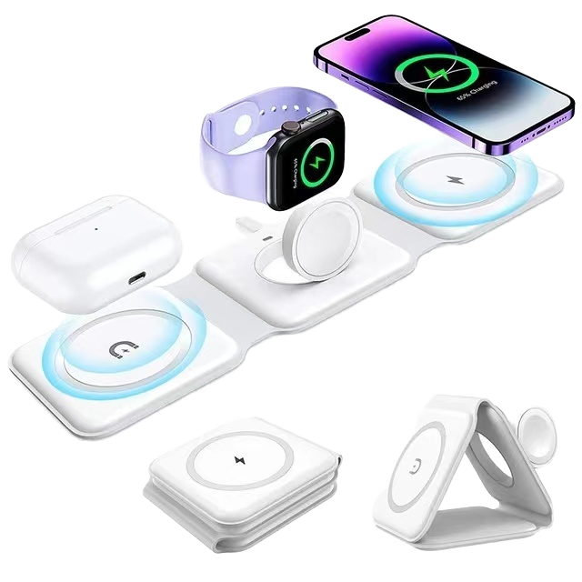 3 in 1 Magnetic Wireless Charger