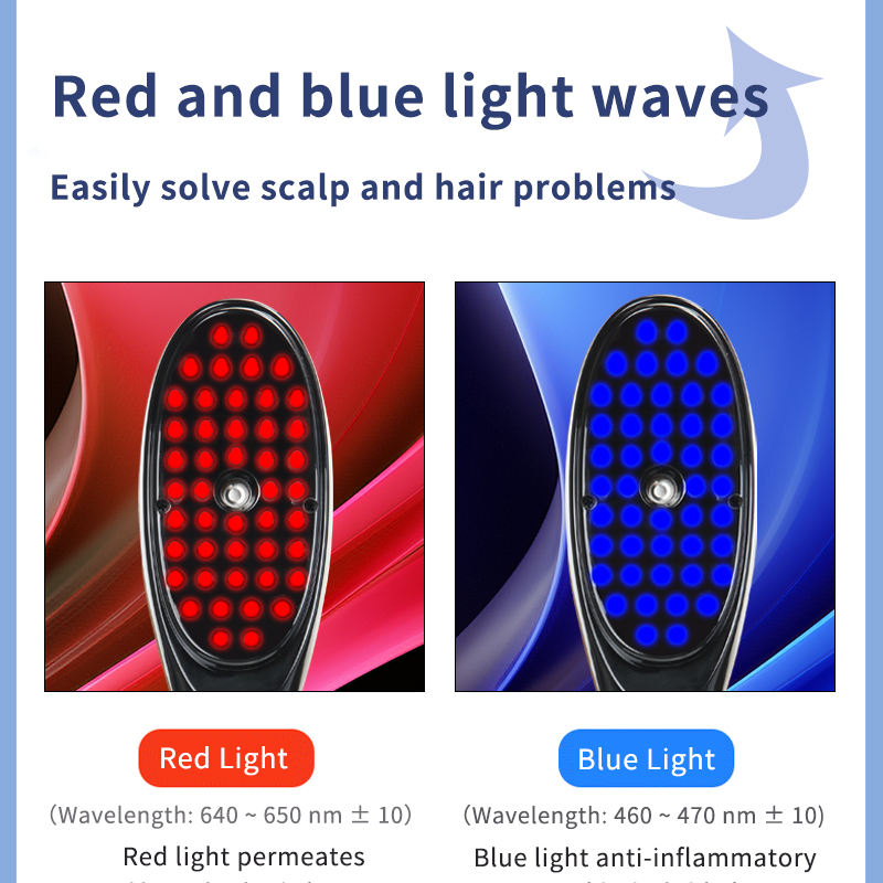 Anti Hair Loss Scalp Care Therapy Electric Massage Comb