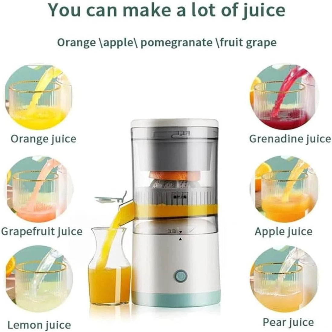 USB Rechargeable Electric Juicer