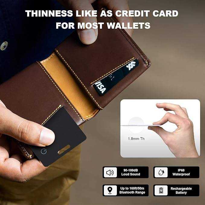 Smart Wallet and Mobile Finder Card