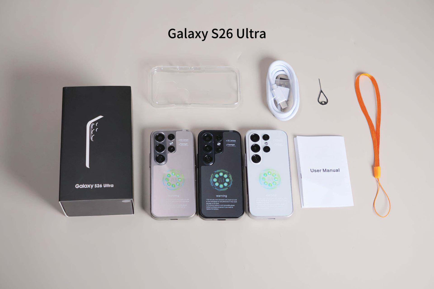 Mini S26 Ultra 3.9 inch 6GB RAM paired with 64GB storage