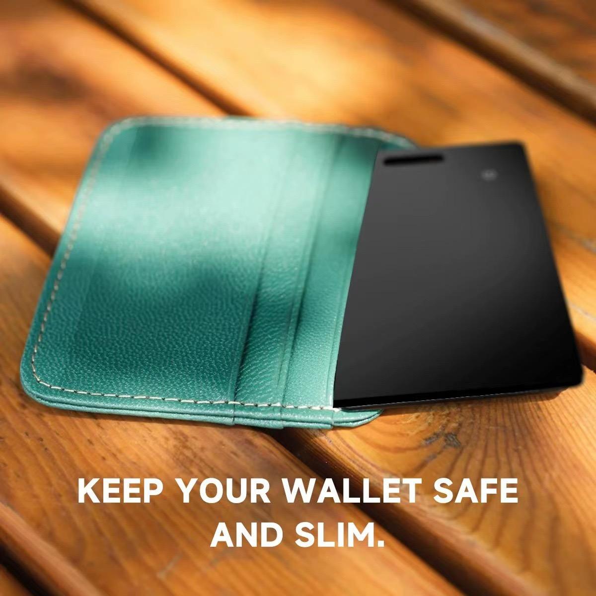 Smart Wallet and Mobile Finder Card