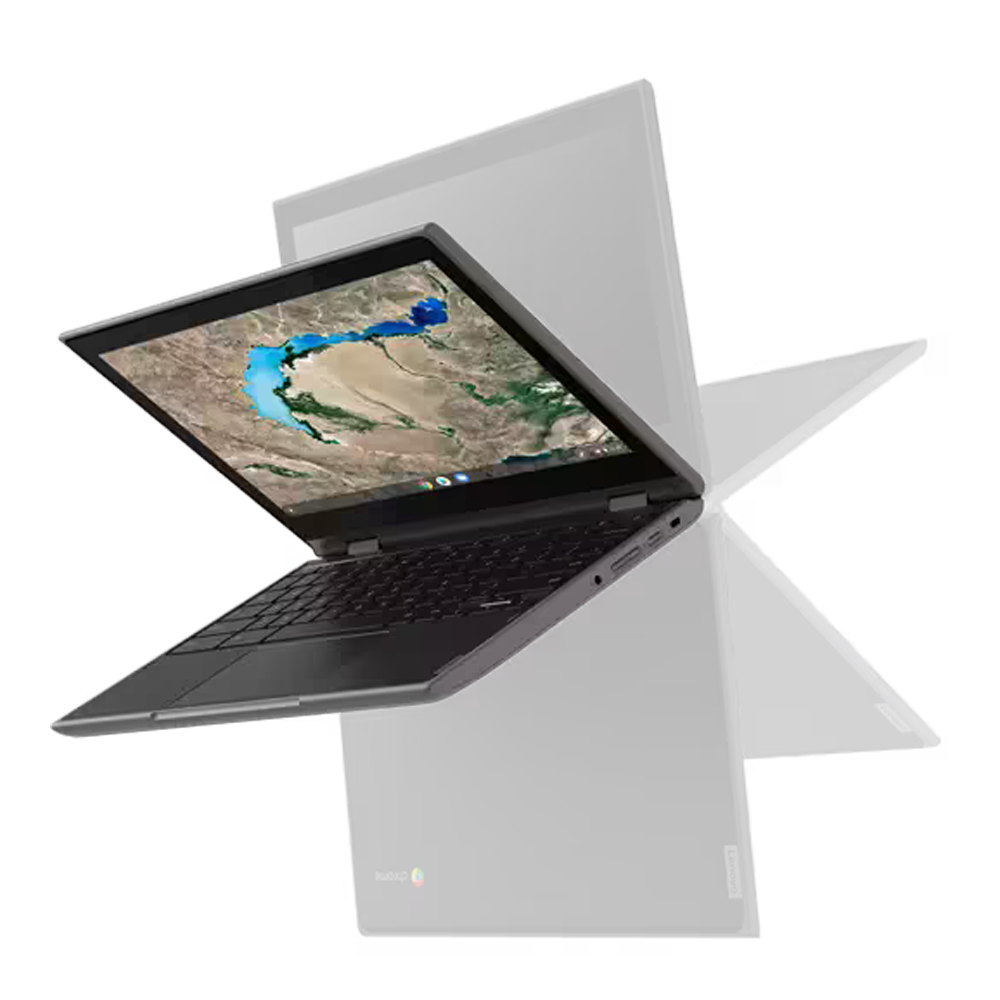 Lenovo ChromeBook 300e, 4 GB RAM, 32 GB ROM/ Storage, 11.6″ Touch Screen, 360 Foldable