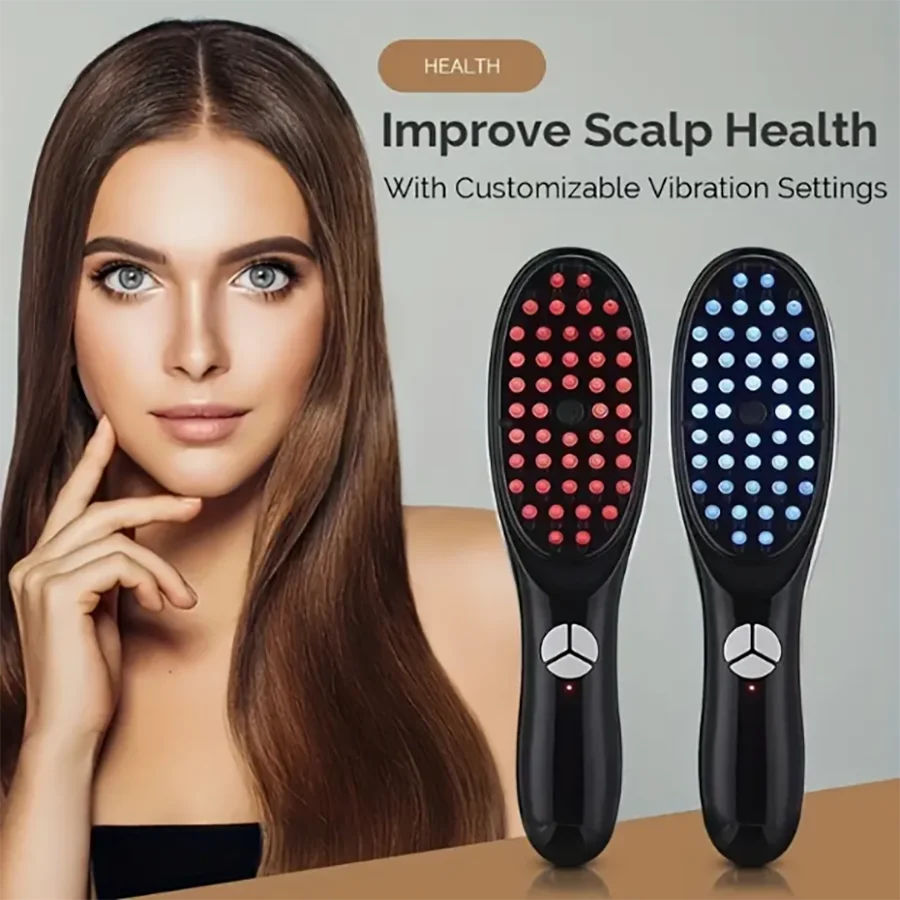 Anti Hair Loss Scalp Care Therapy Electric Massage Comb