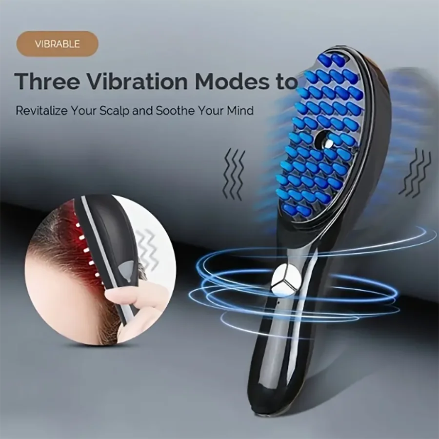 Anti Hair Loss Scalp Care Therapy Electric Massage Comb