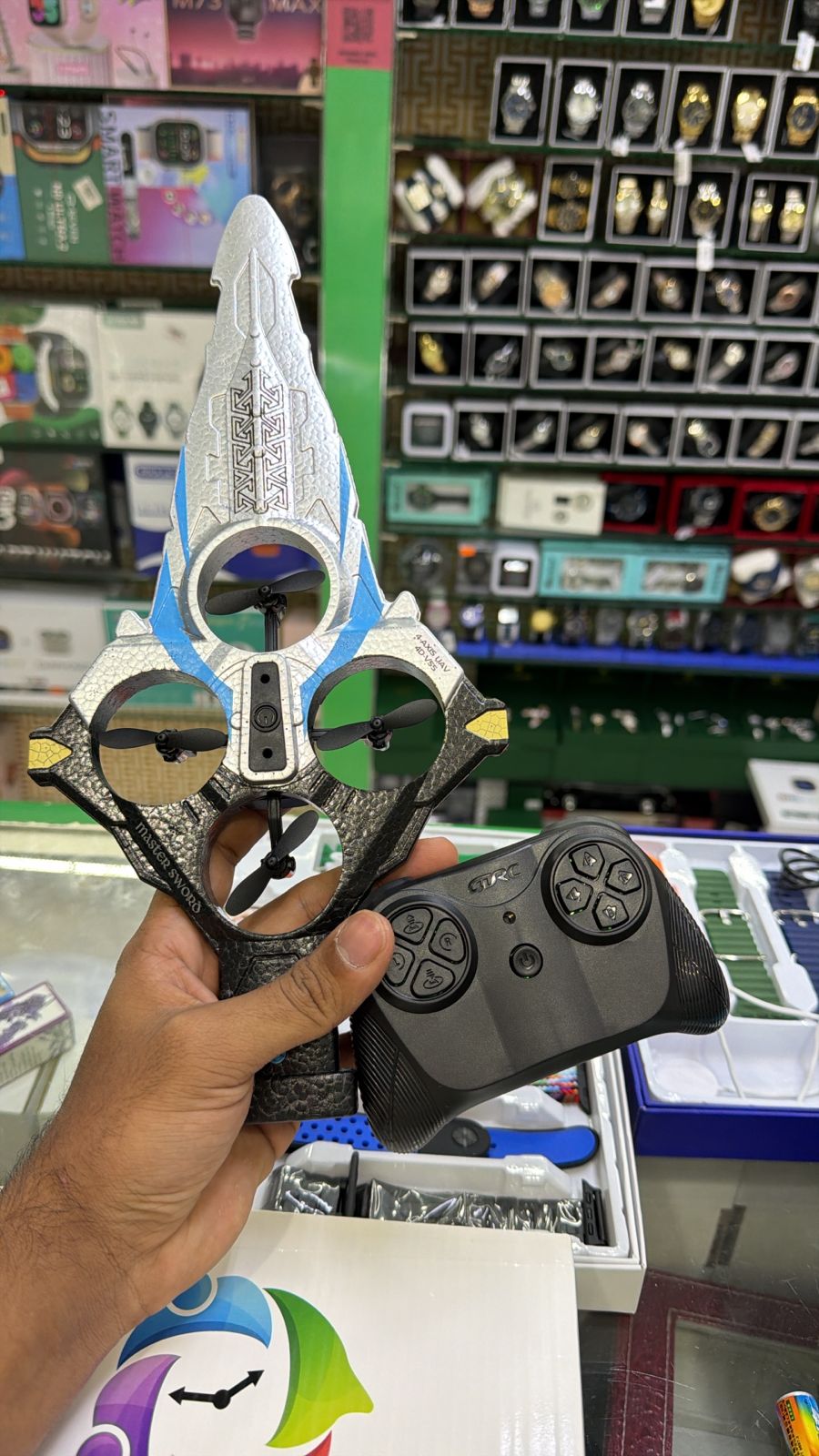 Remote Control Flying Sword Drone Toy