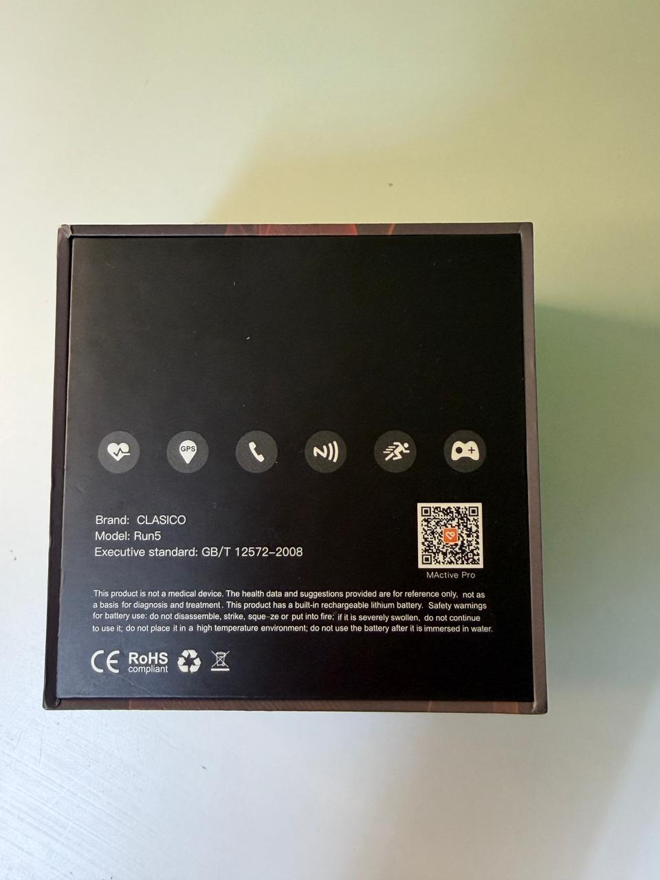 Clasico Smart Watch Run 5