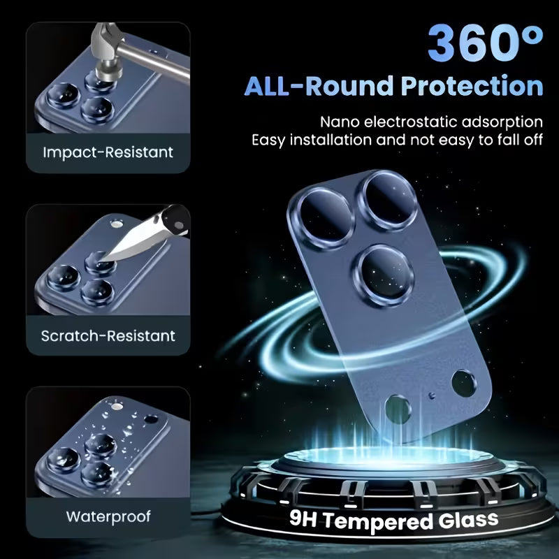 Combo of 3 - Phone Cover + Camera Lens Protector + Converting Sheet