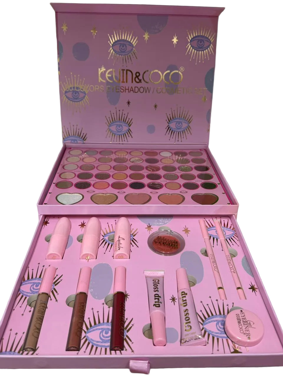 Kevin & Coco Moonlight 50-Color Eyeshadow & Cosmetic Set