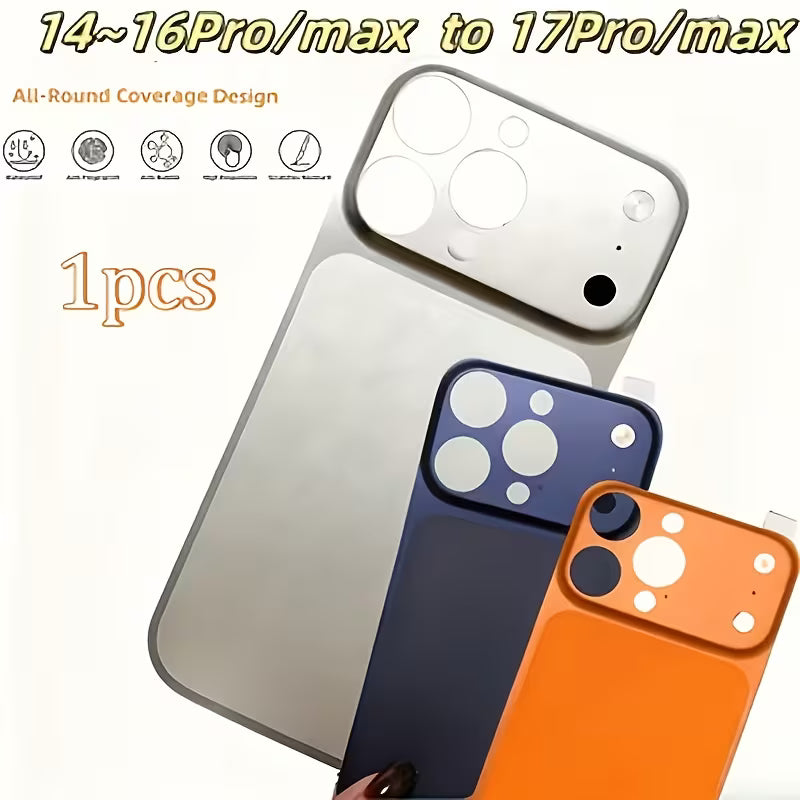 Combo of 3 - Phone Cover + Camera Lens Protector + Converting Sheet