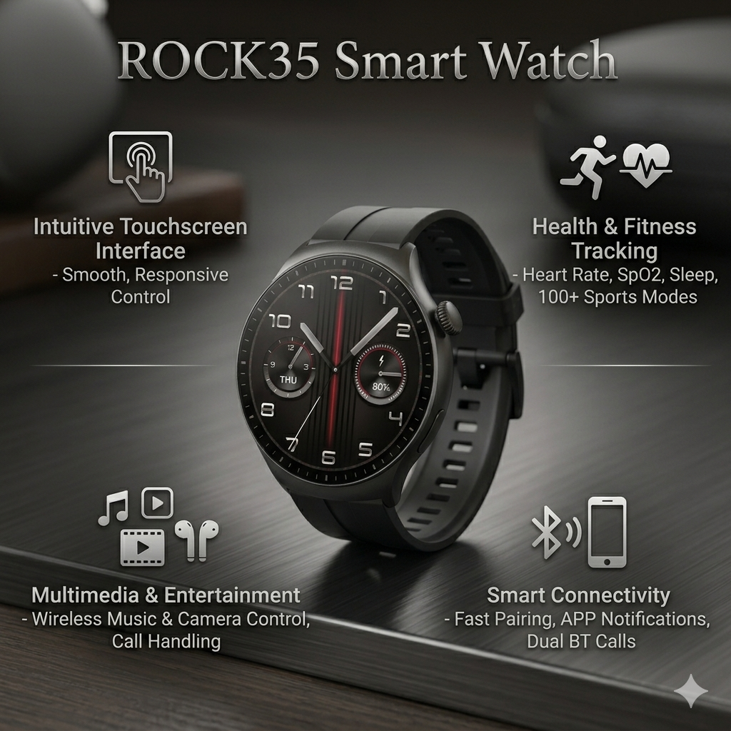 ROCK 35 Smart Watch
