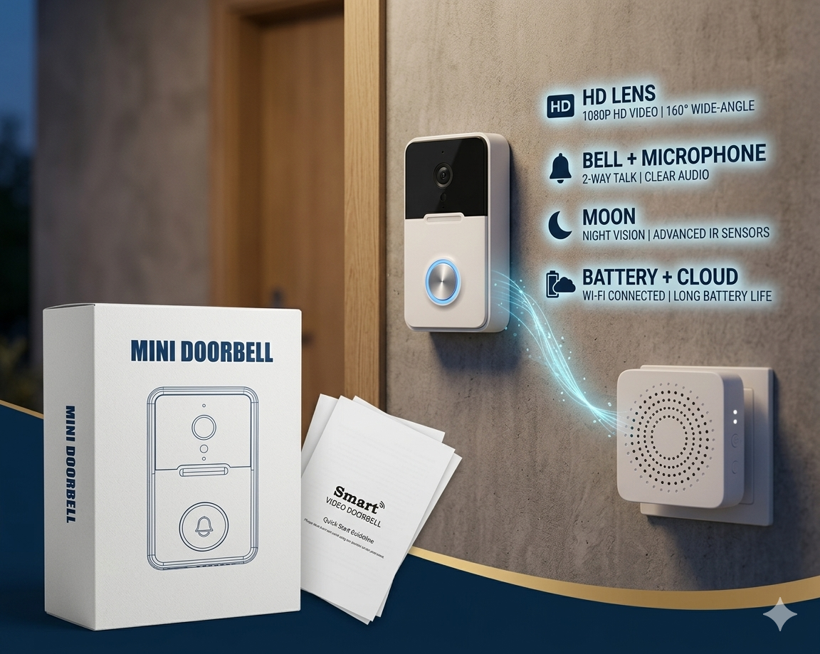 Smart Mini Doorbell Camera WIFI