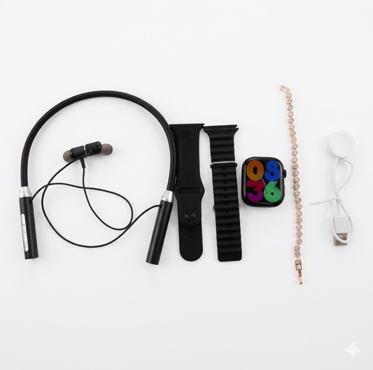 A35 Plus Smartwatch Gift Set/ Combo Box
