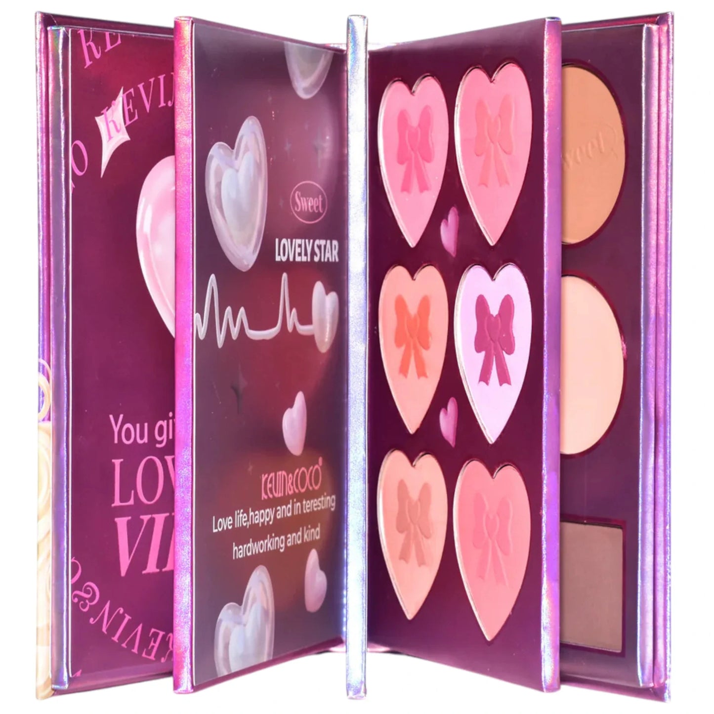 Kevin & Coco 67 Colors Face Eyeshadow Palette