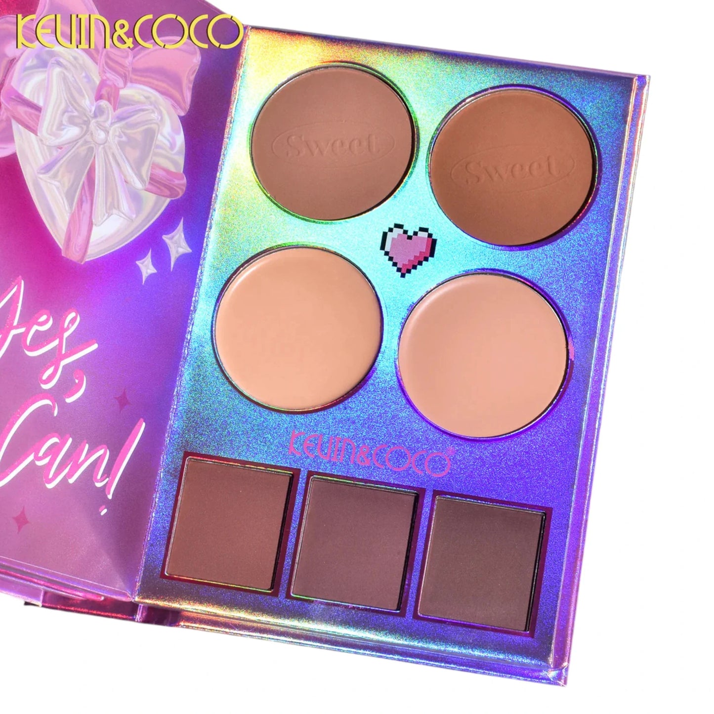 Kevin & Coco 67 Colors Face Eyeshadow Palette