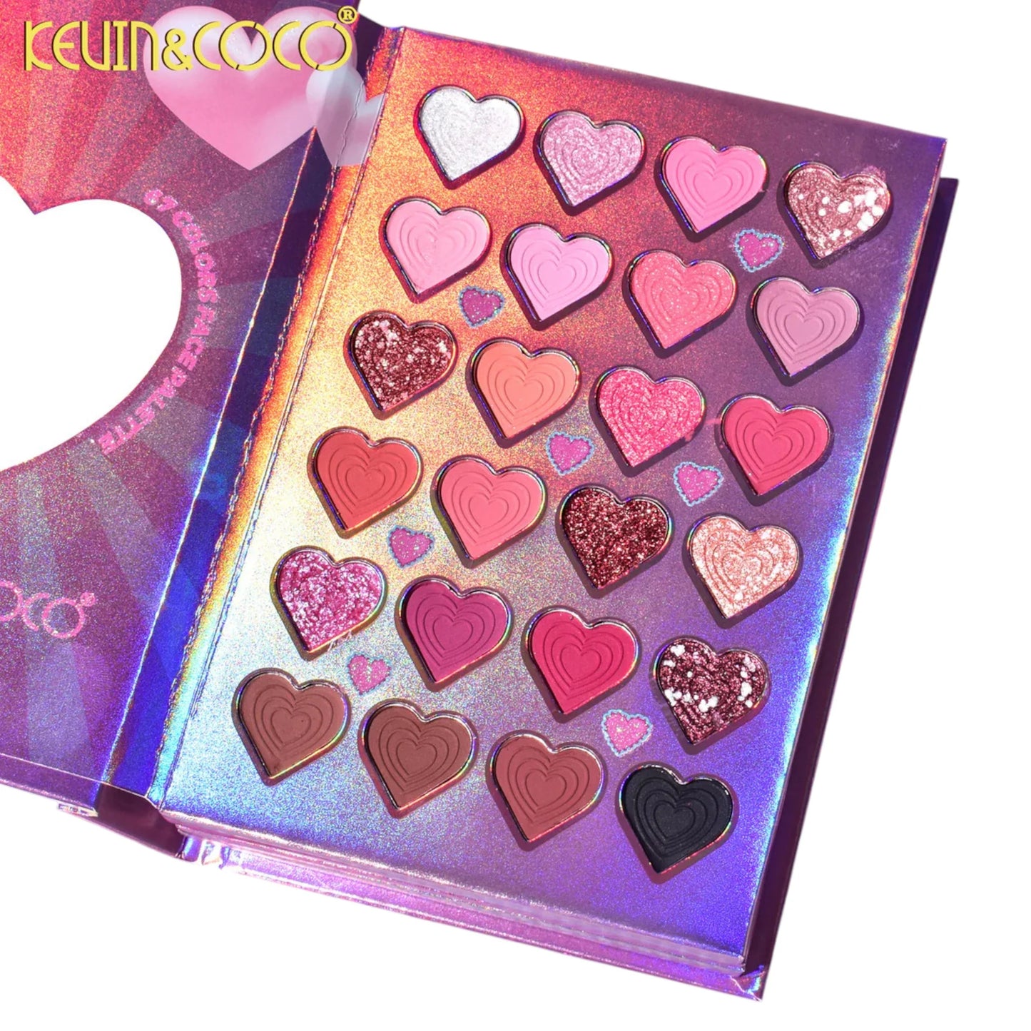 Kevin & Coco 67 Colors Face Eyeshadow Palette