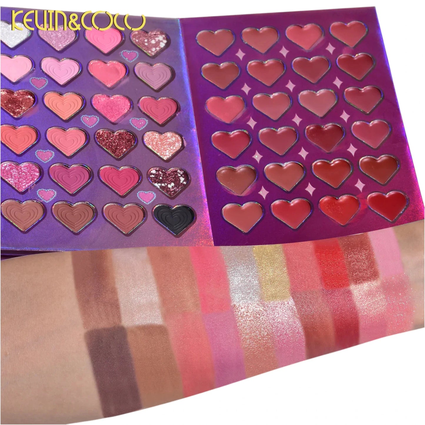 Kevin & Coco 67 Colors Face Eyeshadow Palette